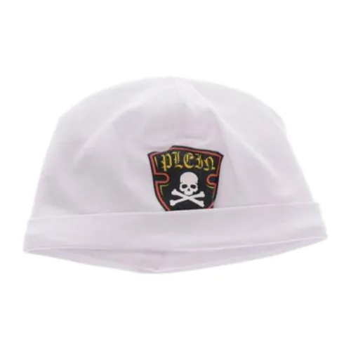 PHILIPP PLEIN Хлопок Шапки-бини Мужской Белый