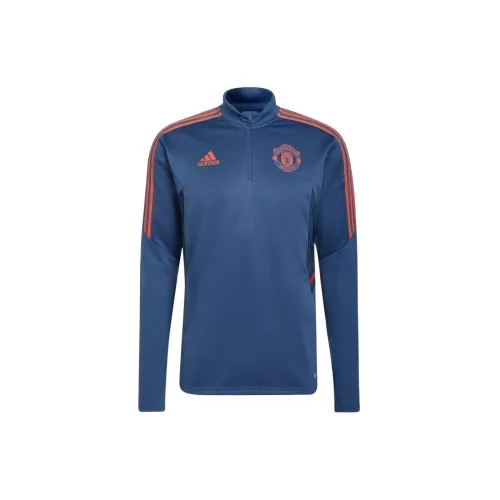 Adidas Blue Men's T-Shirts Adidas Синий Мужские Футболки