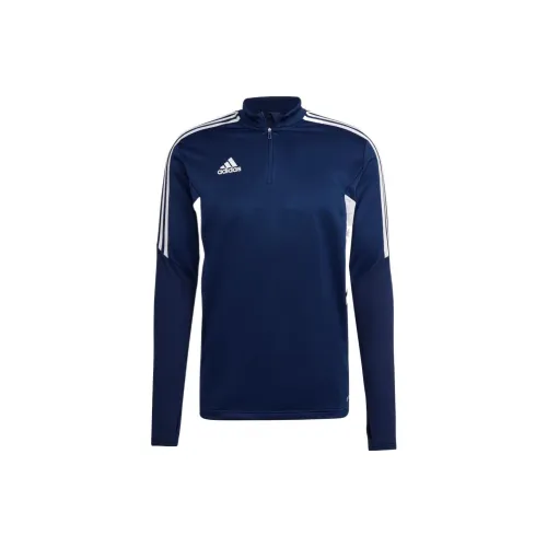 Adidas Морской Синий Мужская Футболка