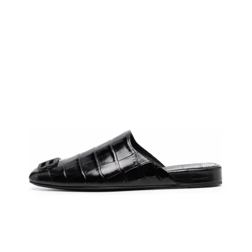 Balenciaga COSY Мода Тапочки Женские Черные
