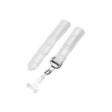 Белый серебристый тон, ремешок