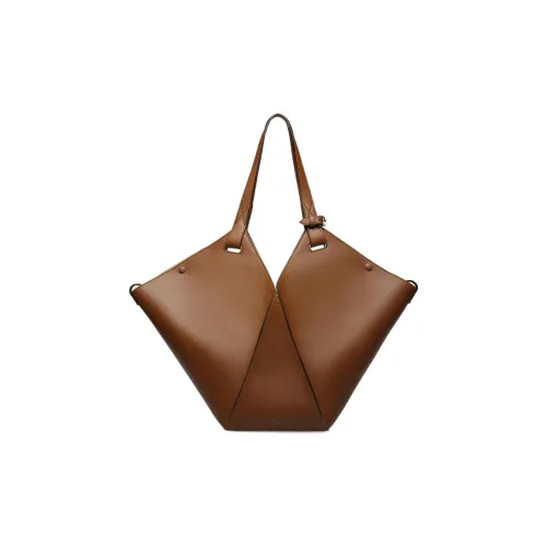 BALLY Ahria Сумка Tote из коровьей кожи Сумка для покупок Сумка через плечо Сумка для женщин Темно-коричневый