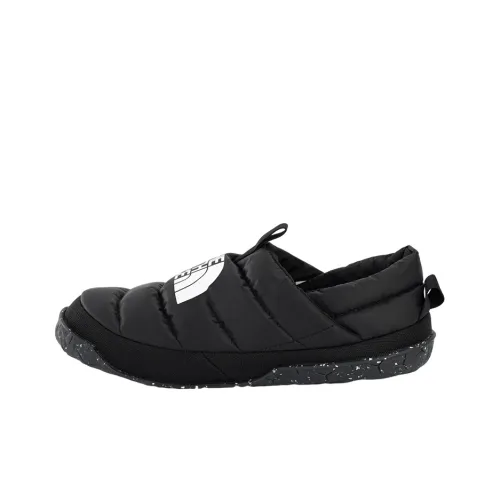 THE NORTH FACE Nuptse Slip-Resistant Abrasion-Resistant Thermal Low-Top Casual Shoes Unisex Black THE NORTH FACE Nuptse Противоскользящий Устойчивый к истиранию Термический Низкий Топ Повседневная Обувь Унисекс Черный