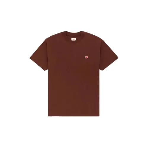 New Balance Teddy Made T-Shirt Мужская Коричневая