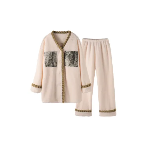 Chun Xi 19889 Женские Milky Чай Женские Пижамные комплекты