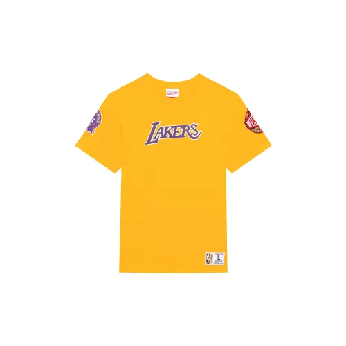 MITCHELL NESS T-Shirt Унисекс Желтый