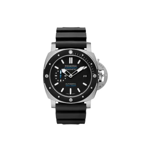 PANERAI Автоматический Механический Механизм Мужские Часы SUBMERSIBLE Collection 47 мм Черные