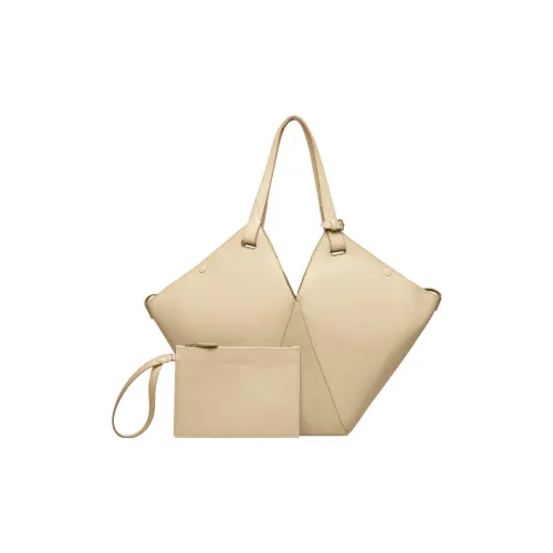 BALLY Ahria Сумка из коровьей кожи Сумка-тоут Сумка для покупок Сумка через плечо Женская Бежевая