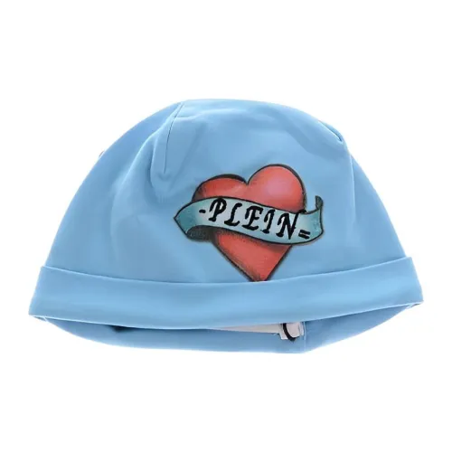 PHILIPP PLEIN Хлопок Шапки-бини Синий Мужской