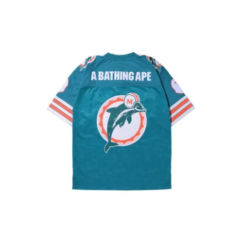 A BATHING APE Зеленая рубашка Grx унисекс T