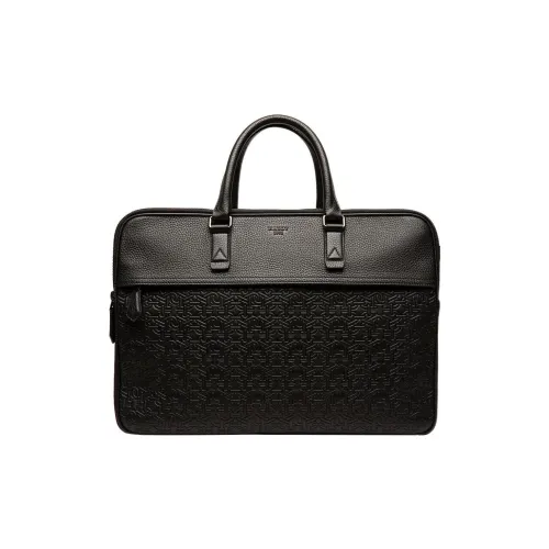 BALLY Коровья кожа Доска для ноутбука Сумка Тоут Сумка Сумка через плечо Сумка Мужская Черная