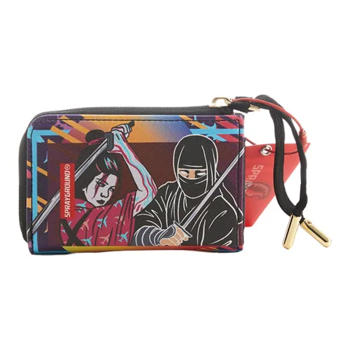 SPRAYGROUND ПВХ Держатель для карт и кошелька Стандартный Унисекс Многоцветный