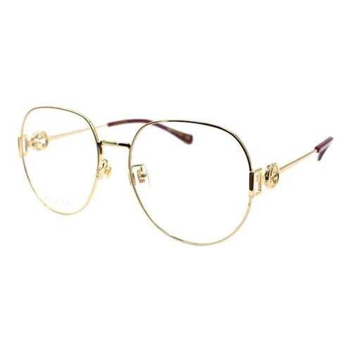 GUCCI Сплав Круглая Оправа для Очков Унисекс