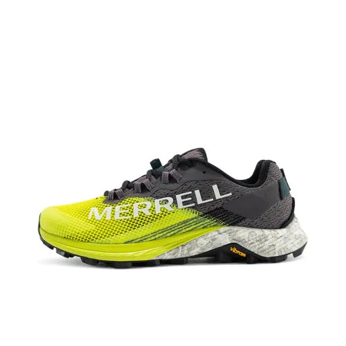 MERRELL Беговые кроссовки Низкий верх Неоновый зеленый Женский