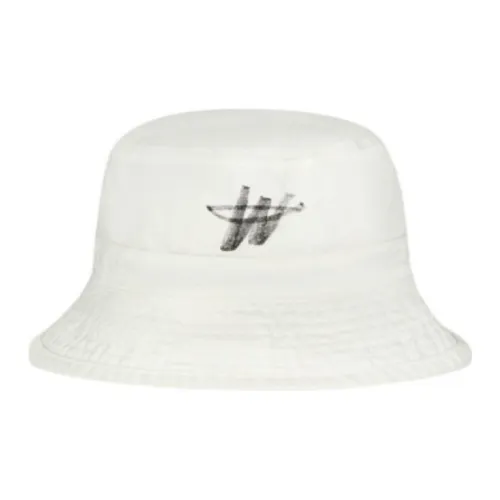 WE11DONE Коттоновые Панамы Белые Мужские