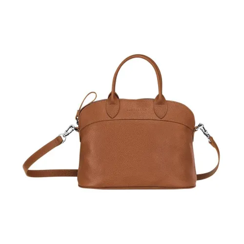 LONGCHAMP Le Foulonné Сумка через плечо из коровьей кожи маленькая сумка женская карамельного цвета