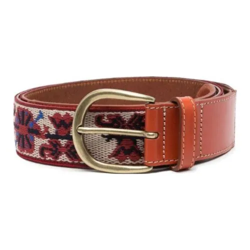 ISABEL MARANT Кожаные ремни, красный, мужской