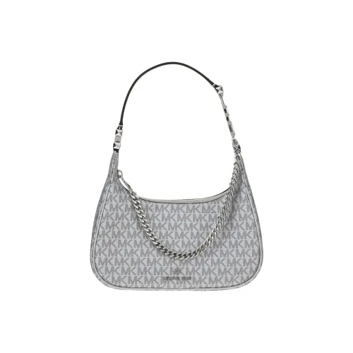 MICHAEL KORS Piper Кожа Плечевая сумка Сумка Сумка через плечо Женская Серебряная