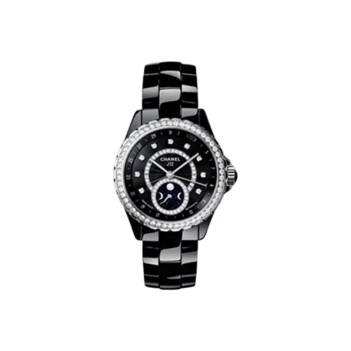 CHANEL Автоматический Механический Movement Женские J12 Часы 38 мм Черные