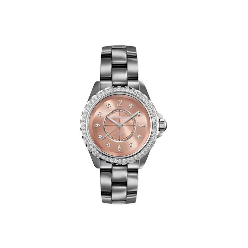 CHANEL Автоматический Механический Movement Женские J12 Часы 38 мм Розовые