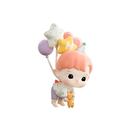 POP MART HACIPUPU Celebration Collection 100% Слепые коробки Один Mystery Коробка Целая коробка 12 шт