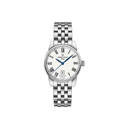CERTINA Автоматические механические часы Женские, 29 мм, белые