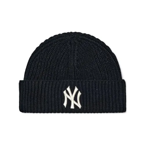 MLB Акриловые шапки-бини унисекс черного цвета
