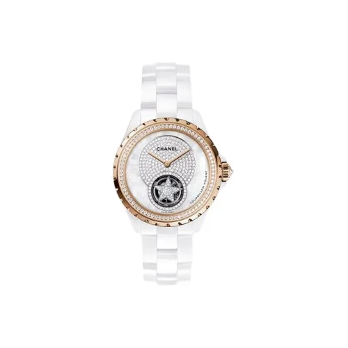 CHANEL Ручной Механический Movement Женские J12 Часы 38 мм Белые