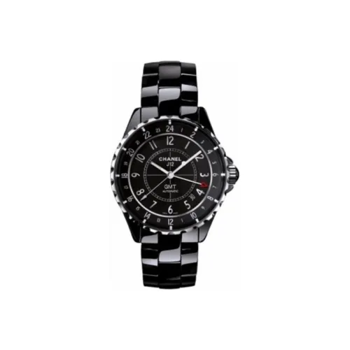 CHANEL Автоматический Механический Механизм Мужские Часы 38 мм Черный