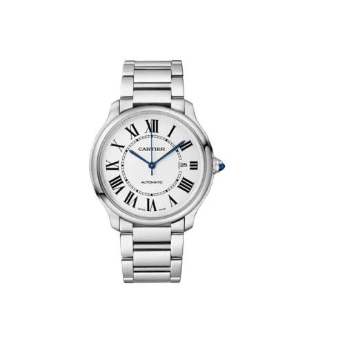Cartier Часы Ronde De Cartier 40 Мм, Механизм С Автоматическим Подзаводом, Сталь