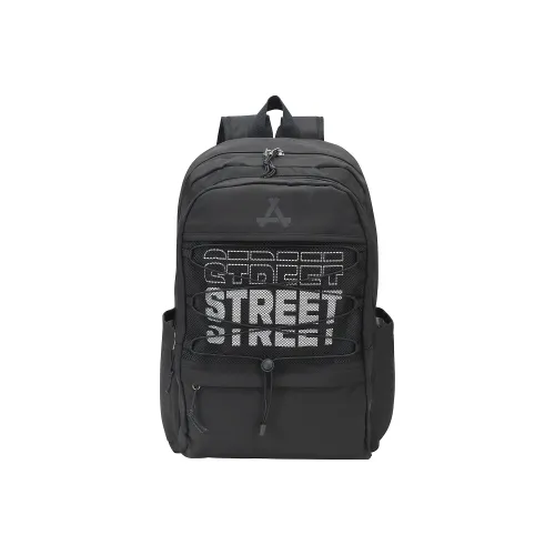 KONADCT Нейлон Компьютерный Рюкзак Большой Унисекс Черный