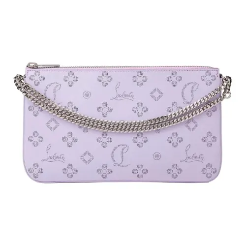 CL Телячья кожа Клатч Женские Фиолетовый