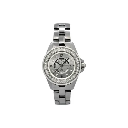 CHANEL Автоматический Механический Movement Женские J12 Часы 29 мм Серебряные