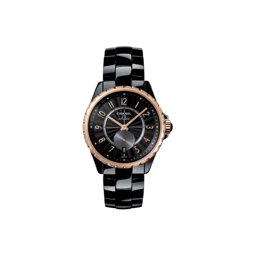 CHANEL Автоматический Механический Movement Женские J12 Часы 36,5 мм Черные