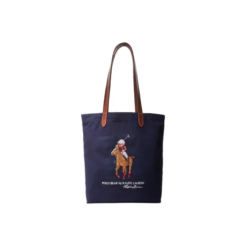 Polo Ralph Lauren Ткань Одно Плечо Сумка Стандартная Мужская Темно-Синяя