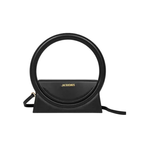 Jacquemus Сумка через плечо из коровьей кожи женская черная