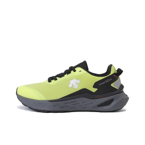 DESCENTE Беговые кроссовки Низкий Верх Классический Желтый YE Унисекс