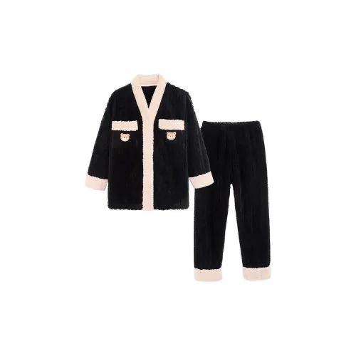 Chun Xi 19659 Черный Женские Пижамные Комплекты