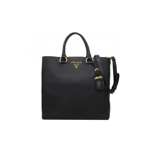 PRADA Сумка Tote из коровьей кожи сумка для покупок сумка через плечо сумка для женщин черная