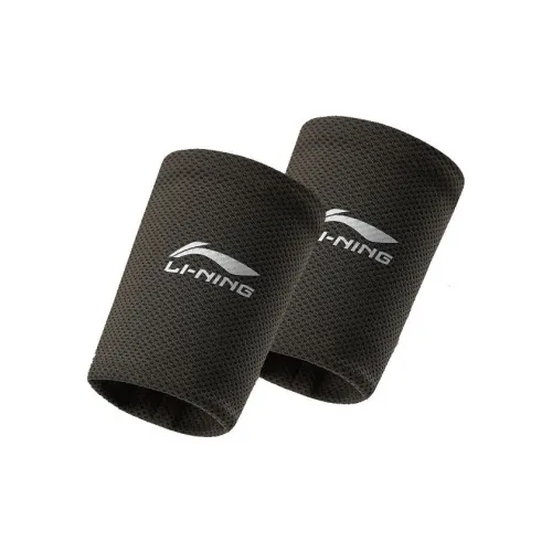 LINING Полиэстер Наручные повязки Черный Унисекс