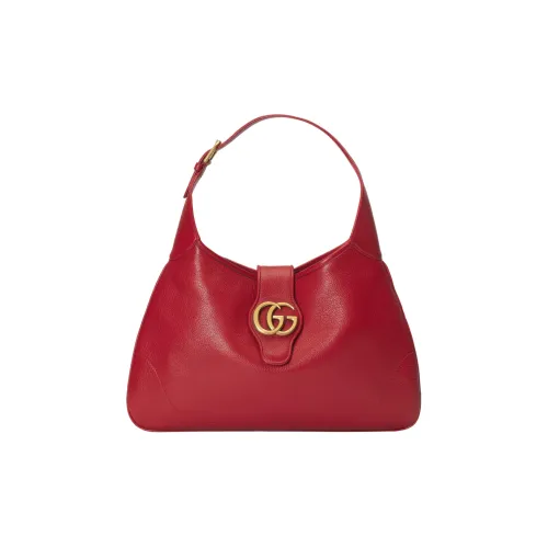 GUCCI Aphrodite Кожа Сумка Сумка через плечо Женская Темно-красная