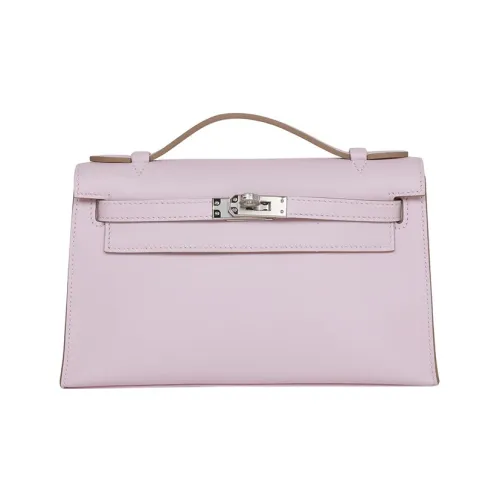 HERMES Mini Kelly Generation 1 Swift Кожа Сумка Kelly Сумка Женские 09 Розово-фиолетовый Бледный Фантастический фиолетовый