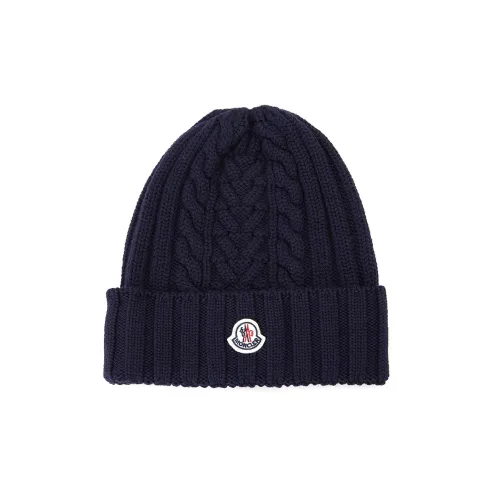 Moncler Шапки-бини Унисекс Морской Синий