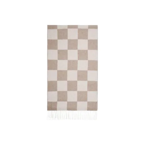 AMIRI Вязаные шарфы Beige Men's