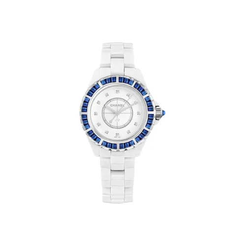 CHANEL Кварцевый Movement Женские J12 Часы 33 мм Белые