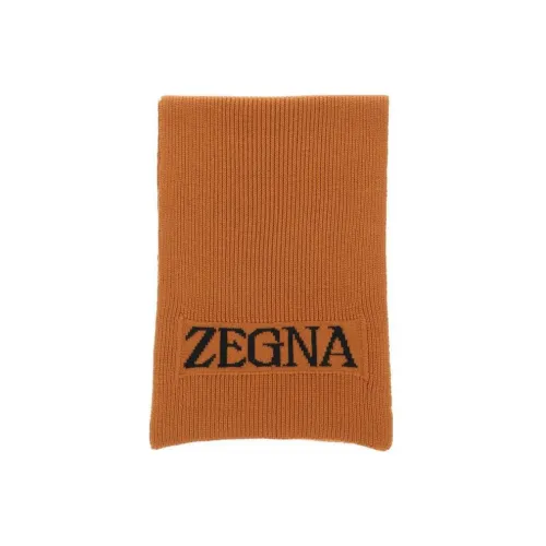 Zzegna Wool Knit Шарфы Коричневый Мужской