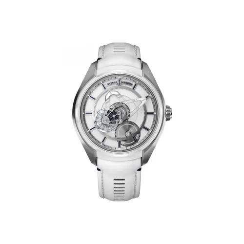 ULYSSE NARDIN Автоматический Механический Часы Мужские Whimsy Series 43 мм Белые