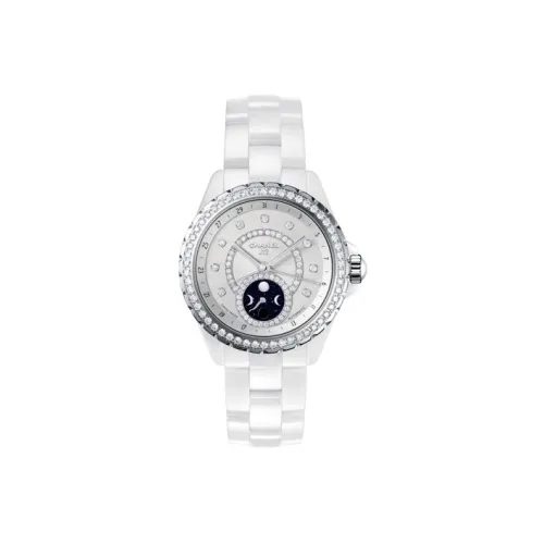 CHANEL Автоматический Механический Movement Женские J12 Часы 38 мм Белые