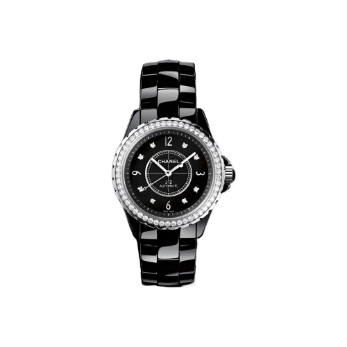 CHANEL Автоматический Механический Movement Женские J12 Часы 36 мм Черные