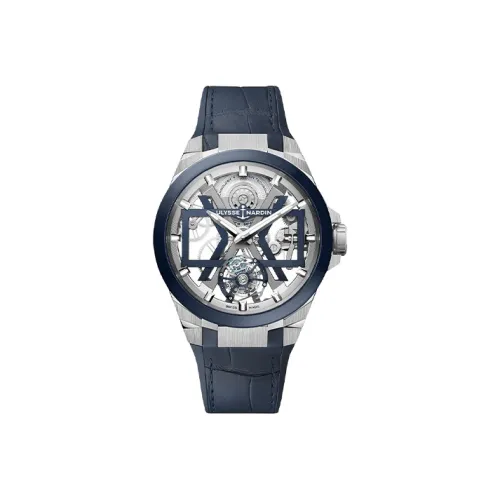 ULYSSE NARDIN Автоматический Механический Часы Мужские Blast Series 45 мм Синий